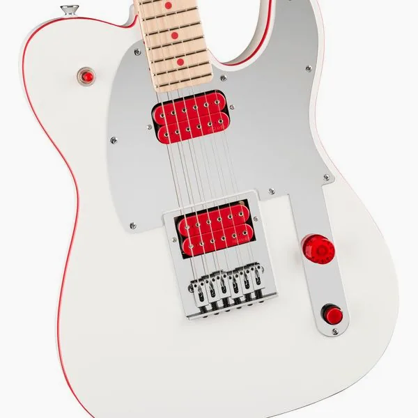 Fender John 5 Ghost Tele WHT, detalje 4