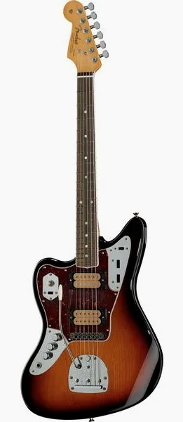 Fender Kurt Cobain Jaguar LH set forfra