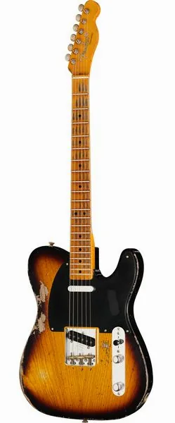 Fender LTD 52 Tele 2CSB SHRelic set forfra