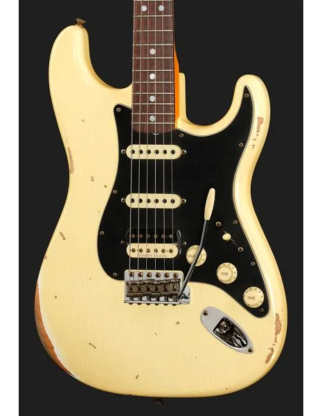 Fender LTD 67 Strat HSS Vintage White, detalje 4