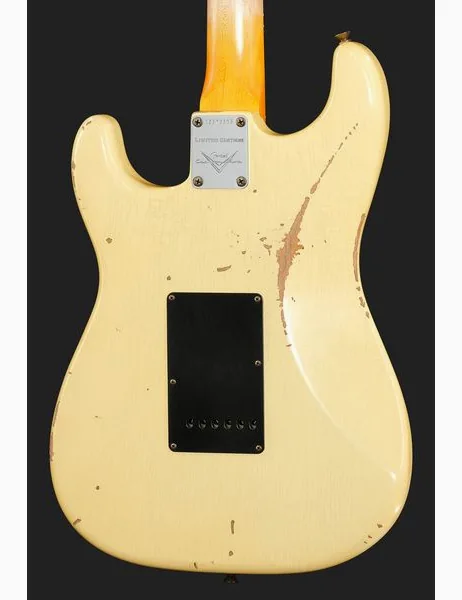 Fender LTD 67 Strat HSS Vintage White, detalje 5