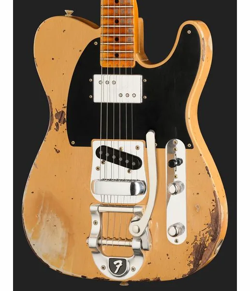 Fender LTD Blackguard Cunife Tele NBL, detalje 4