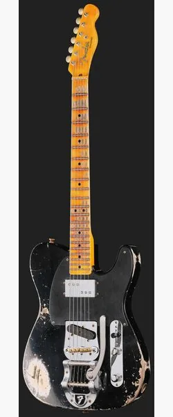 Fender LTD CuNife Tele HR Aged Black, detalje 2