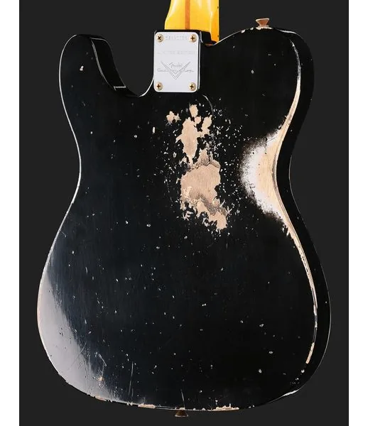 Fender LTD CuNife Tele HR Aged Black, detalje 5