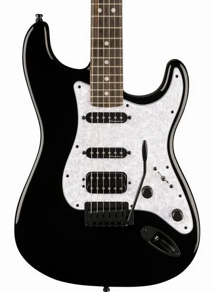 Fender LTD Player Fusion Strat HSS BK, detalje 3
