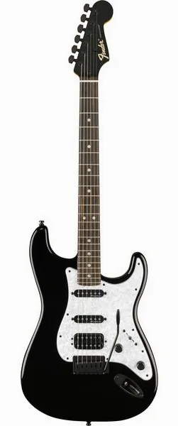 Fender LTD Player Fusion Strat HSS BK set forfra