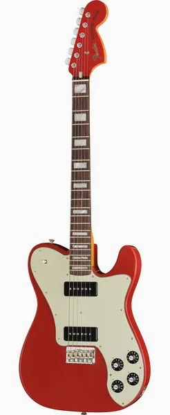 Fender Shiflett Tele Dlx DKR set forfra