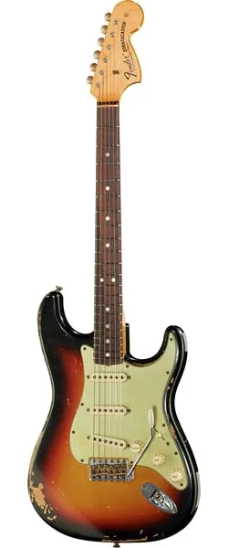 Fender Michael Landau 68 RelicStratSB set forfra