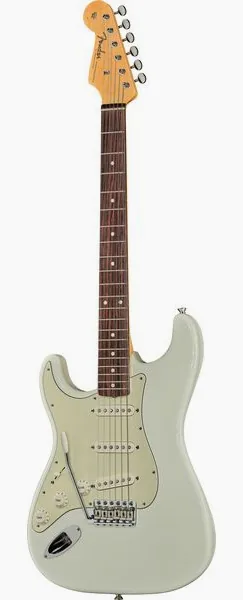 Fender MIJ Trad 60s Strat LH RW OWT set forfra