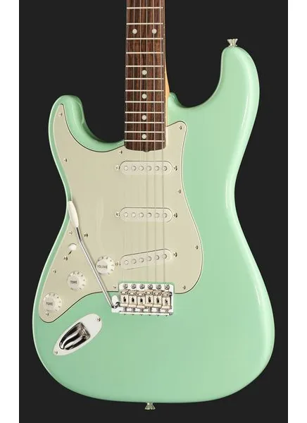 Fender MIJ Trad 60s Strat LH RW SFG, detalje 4