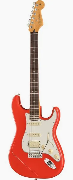 Fender Player II Strat HSS RW CRR set forfra
