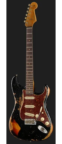 Fender Roasted '61 Strat ABLK/3TSB, detalje 2