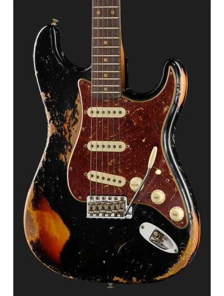 Fender Roasted '61 Strat ABLK/3TSB, detalje 4
