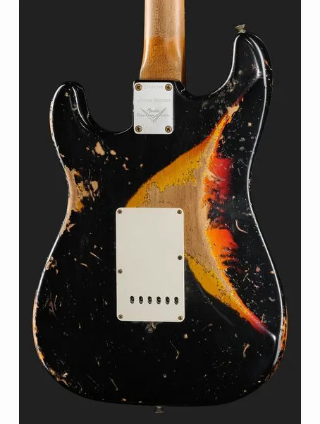 Fender Roasted '61 Strat ABLK/3TSB, detalje 5