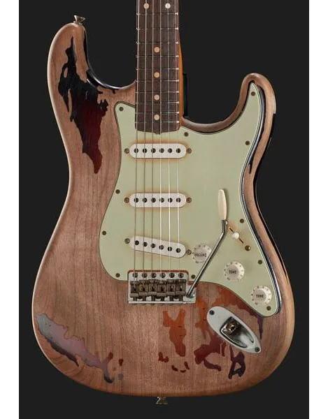 Fender Rory Gallagher Relic Strat, detalje 4