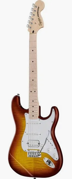 Squier Affinity Strat FMT HSS SS set forfra