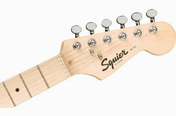 Squier Mini Jazzmaster MN DBL, detalje 4