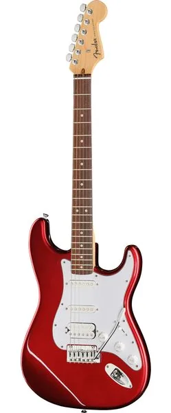 Fender Standard Strat HSS LRL WPG CND set forfra