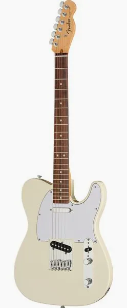 Fender Standard Tele LRL WPG OWT set forfra