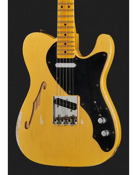 Fender Tele Blackguard Thinline Relic, detalje 4