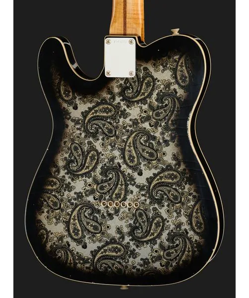 Fender Tele Dual P90 Black Paisley, detalje 5