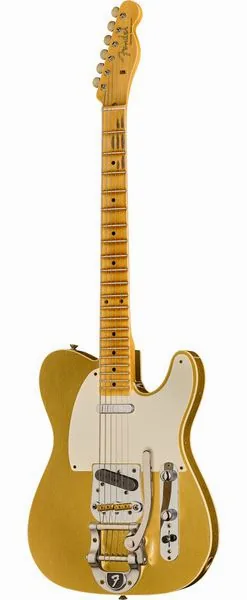 Fender Telecaster Custom JRN HLE GOLD set forfra