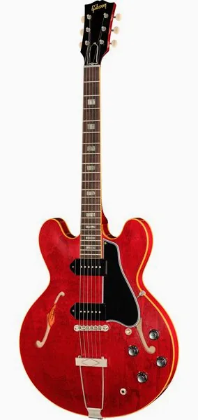 Gibson 1962 ES-330 Reissue SC set forfra