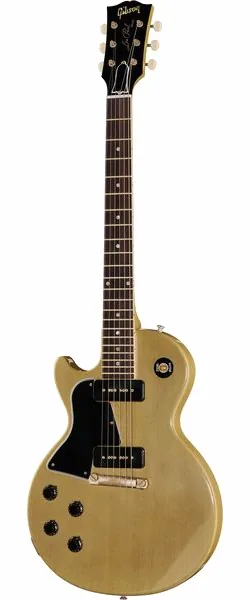 Gibson 57 LP Special SC TVY VOS LH set forfra