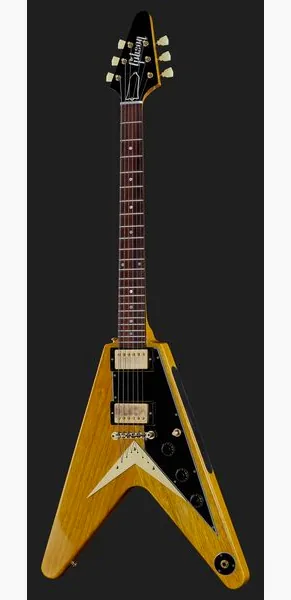 Gibson 58 Korina Flying V BG VOS, detalje 2