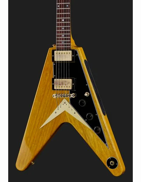 Gibson 58 Korina Flying V BG VOS, detalje 4