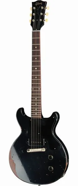 Gibson 60 Junior DC Ebony UHA set forfra