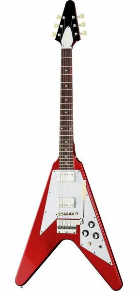 Gibson 67 Flying V Reissue Vibrola set forfra