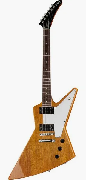 Gibson 70s Explorer Antique Natural set forfra