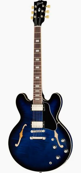 Gibson ES-335 Figured DOB set forfra