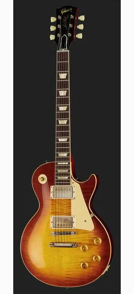 Gibson Les Paul 59 Iced Tea Burst VOS, detalje 2