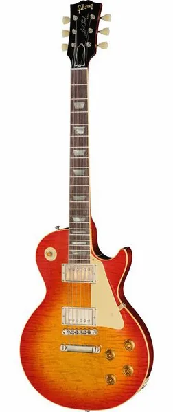 Gibson Les Paul 59 Washed Ch VOS #2 set forfra