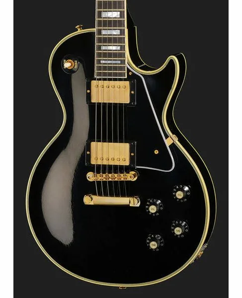 Gibson Les Paul 68 Custom Ebony ULA, detalje 4