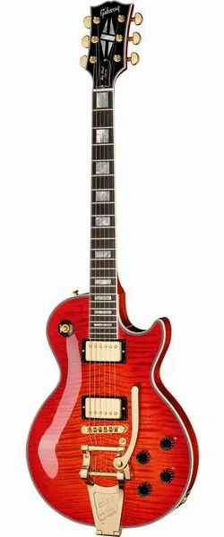 Gibson Les Paul C Bigsby HPT Firemist set forfra