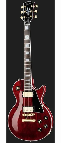 Gibson Les Paul Custom 70s Wine Red, detalje 2