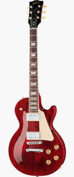 Gibson Les Paul Studio Wine Red set forfra