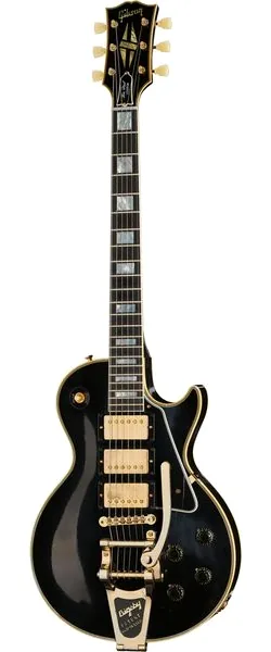 Gibson LP 57 Custom 3PU Bigsby LA set forfra