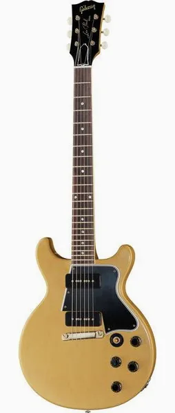 Gibson LP Special 60 TV Yellow VOS set forfra