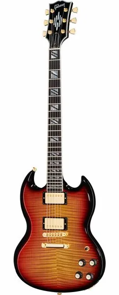 Gibson SG Supreme Fireburst set forfra