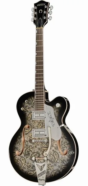 Gretsch 6120CST 59 Black Paisley Relic set forfra