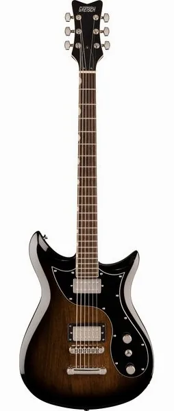 Gretsch EMTC CVT Baritone BRSTL FOG set forfra