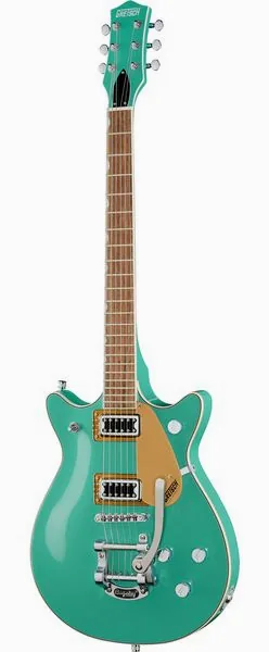 Gretsch G5232T EMTC Double Jet CGRN set forfra