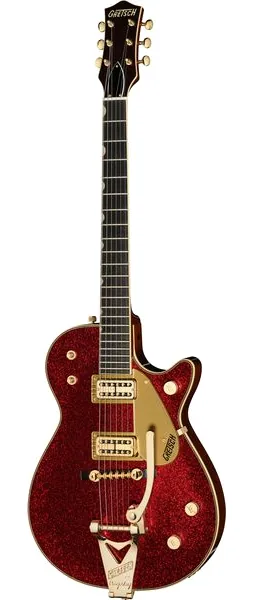 Gretsch G6129TG-59VS Sparkle Jet RD set forfra