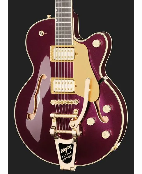Gretsch Pro Broadkaster JR LX BLKBRY, detalje 4