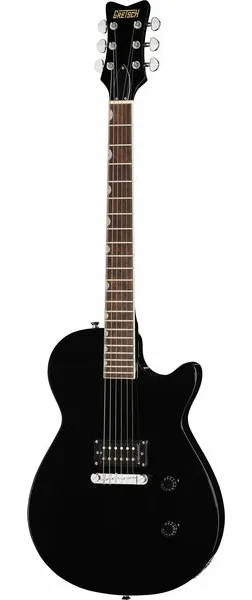 Gretsch STRML JET CLB 1PU JT BLK set forfra