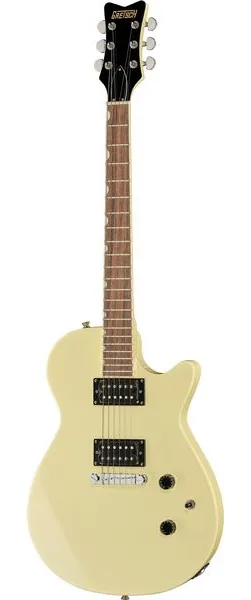 Gretsch STRML JET CLB AGD WHT set forfra